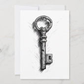 マフムードダーウィッシュ詩محمود درويش على هذه الأرض 案内状 (裏面)