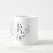 マフラワーマお洒落グ コーヒーマグカップ (正面左)