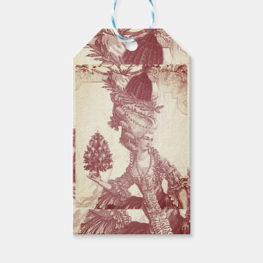 マフランスのイエレガントアントワネットジョユーヌール ギフトタグ (正面)