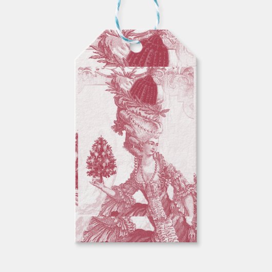 マフランスのイエレガントアントワネットジョユーヌール ギフトタグ (正面)