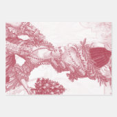 マフランスのイエレガントアントワネットジョユーヌール ラッピングペーパーシート (正面2)