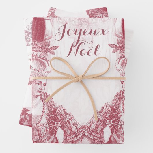 マフランスのイエレガントアントワネットジョユーヌール ラッピングペーパーシート (インサイチュ)