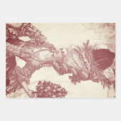 マフランスのイエレガントアントワネットジョユーヌール ラッピングペーパーシート (正面2)