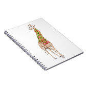 マフラーのキリン ノートブック (右側)