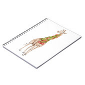 マフラーのキリン ノートブック (左側)