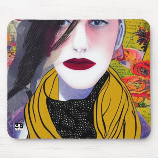 マフラーのマウスパッド マウスパッド (正面)