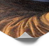 マフラーのモナ・リサレオナルド・ダ・ヴィンチ ポスター (角)