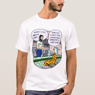 マフラーの人の元気なTシャツ#1 Tシャツ