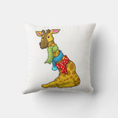 マフラー付きキリン クッション (裏面)