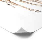 マフラー巻きのキリン ポスター (角)