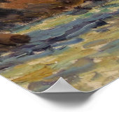 マフラ – 海の美しい島 ポスター (角)