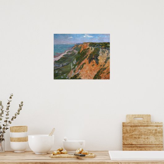 マフラ – 赤い崖 ポスター (キッチン)