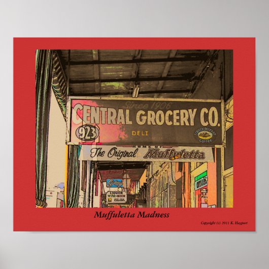 マフレッタ狂気 ポスター (正面)