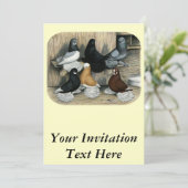 マフ付きのタンブラーピーコン 招待状 (スタンド正面)