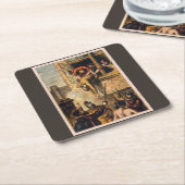 マブジャスティオンサンバーソロミュー朝の大虐殺 スクエアペーパーコースター (アングル)