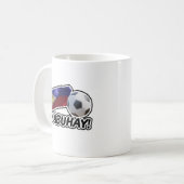 マブハイ! フィリピン サッカー応援グッズ コーヒーマグカップ (正面左)