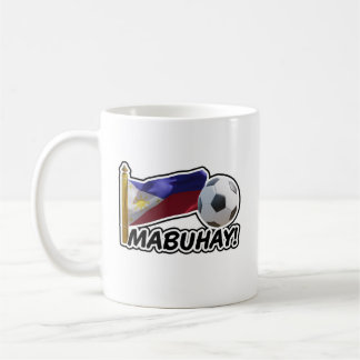 マブハイ! フィリピン サッカー応援グッズ コーヒーマグカップ