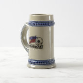 マブヘイ!フィリピンサッカー応援 ビールジョッキ (正面左)