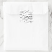 マブロック！アラブ人の友人を祝福する スクエアシール (バッグ)