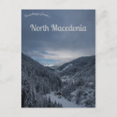 マブロヴォ北マケドニアの見解 ポストカード (正面)