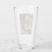 マブ帽のレディーマウス(Beatrix Potter) タンブラーグラス (裏面)