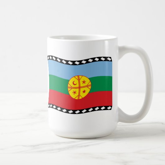 マプチェ旗マグカップ コーヒーマグカップ (右)
