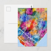 マプト・モザンビーク市地図 ポストカード (正面/裏面)