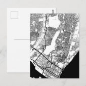 マプト モザンビーク 街地図 ポストカード (正面/裏面)