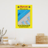 マプリンズヴィンテージブリティッシュホリデーキャンプス ポスター (キッチン)