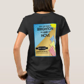 マプリンヴィンテージブリティッシュホリデーキャンプスTシャツ Tシャツ (裏面)