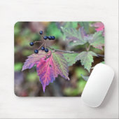 マプレレアフヴィバーナム紅葉とベリー マウスパッド (マウス)