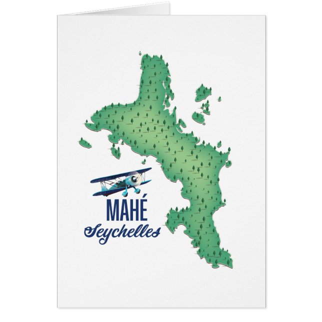 マヘセーシェルヴィンテージの地図 (正面)