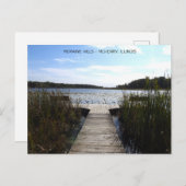 マヘンリー・イリノイ・モレーヌ・ヒルズ ポストカード (正面/裏面)
