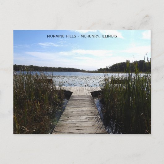 マヘンリー・イリノイ・モレーヌ・ヒルズ ポストカード (正面)