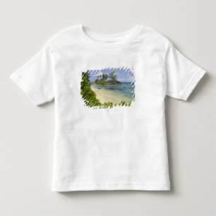 マヘ島の海岸の景色 トドラーTシャツ