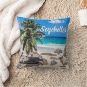 マヘ セーシェル カラナビーチ ギフト クッション (ブランケット)