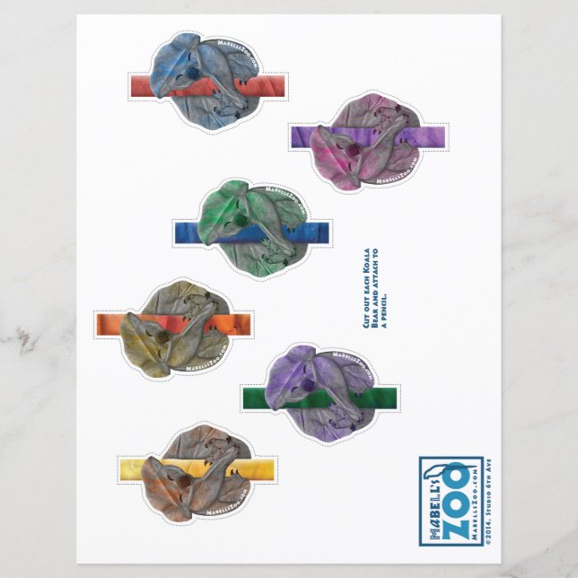 マベルズズツォーコアラベア切り出し (正面)