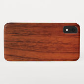 マホガニーの木製のプリント Case-Mate iPhoneケース (裏面(横))