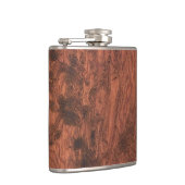 マホガニーウッドプリント フラスク (右)