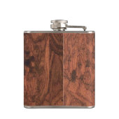 マホガニーウッドプリント フラスク (裏面)