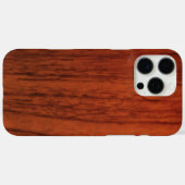 マホガニーウッドプリント Case-Mate iPhoneケース (裏面 (横))
