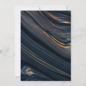 マホガニーゴールドシーンオブシディアン サンキューカード (正面)