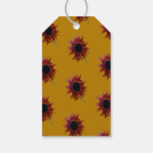 マホガニーサンフラワー誕生日 ギフトタグ (裏面)