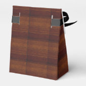 マホガニーフェイクウッドすべての目的ギフトボックス フェイバーボックス (裏面サイド)