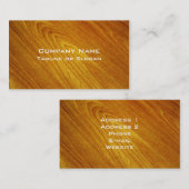 マホガニー 名刺 (正面/裏面)