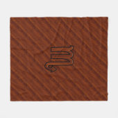 マホスタイリッシュガニーの蠍座〔占星術の〕十二宮図記号 フリースブランケット (正面(横))