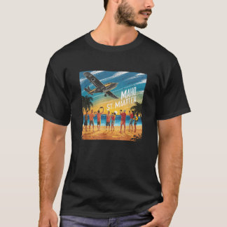 マホビーチサンマールテン Tシャツ