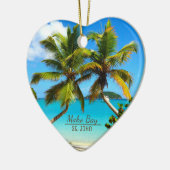 マホベイビーチセントジョンオーナメント セラミックオーナメント (左)