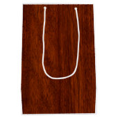 マホモダンガニー山羊座スタイルプリント ミディアムペーパーバッグ (裏面)