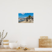 マホンハーバーとパセオマリティモ – メノルカ，スペイン ポスター (キッチン)